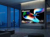 Il display MicroLED RGBY 163MX di Hisense (nella foto) è in mostra al CES 2026. (Fonte: Hisense)