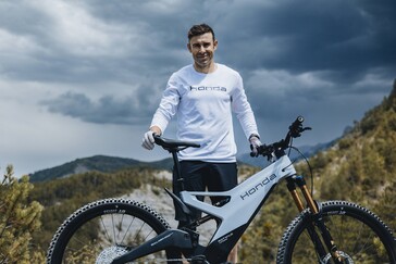 Prototipo di e-MTB Honda