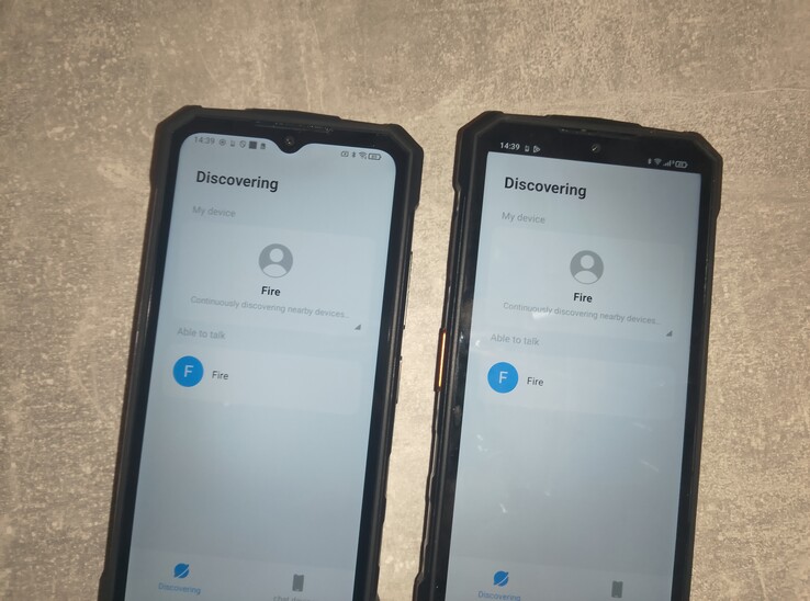 La funzione walkie-talkie. (Fonte: Sergey Tarasov - Notebookcheck)