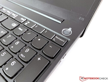 Lenovo ThinkPad E14 Gen 2 - Fondo di alimentazione con un sensore di impronte digitali integrato