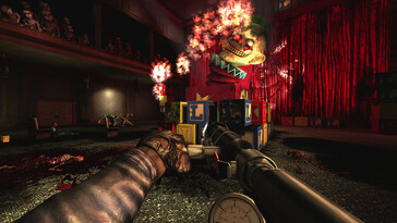 Nella foto: Una schermata di gameplay di Killing Floor.