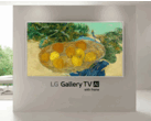 Il nuovo Gallery TV di LG sarà disponibile nei formati da 55 e 65 pollici. (Fonte immagine: LG)