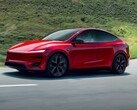 La nuova Tesla Model Y in Ultra Red (fonte: Tesla)