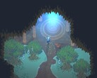 Un'immagine che mostra un ambiente in Moon Hunters.