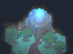 Un'immagine che mostra un ambiente in Moon Hunters.
