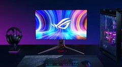 Il ROG Swift OLED PG27AQDM sarà disponibile nel corso dell&#039;anno con numerose specifiche di fascia alta. (Fonte: ASUS)