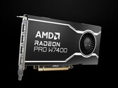 L'AMD Radeon Pro W7400 consuma solo 55 watt di energia (fonte: AMD)