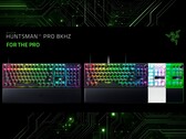 Fattori di forma e colori della tastiera da gioco Razer Huntsman V3 Pro 8KHz (Fonte: Razer PR con modifiche)