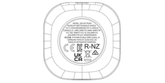 Uno schema dei prossimi germogli di Samsung. (Fonte: FCC via 91Mobiles)