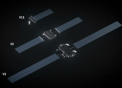 Un'illustrazione dell'hardware Starlink V3.