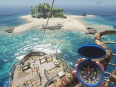 Un'immagine che mostra un'isola in Stranded Deep.