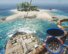 Un'immagine che mostra un'isola in Stranded Deep.