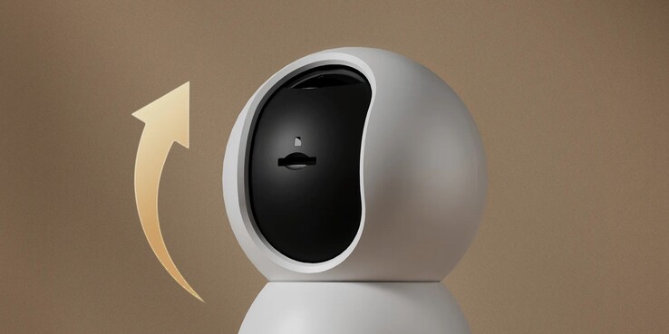 La Xiaomi Smart Camera C500 è dotata di un otturatore per la privacy. (Fonte immagine: Xiaomi)