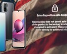 Il testo in spagnolo recita "questo dispositivo è bloccato" - Redmi Note 10S nella foto. (Fonte immagine: Xiaomi/Reddit/Unsplash - modificato)