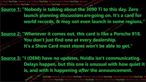 Commenti fatti a Moore's Law Is Dead. (Fonte immagine: Moore's Law Is Dead via VideoCardz)