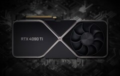 La RTX 4090 Ti dovrebbe superare la barriera dei 100 TFLOPS. (Fonte immagine: Nvidia (mocked up 3090)/Unsplash - Daniel R Deakin)