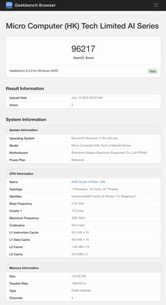 (Fonte: Geekbench)