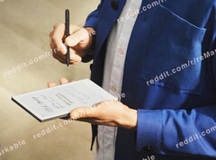 reMarkable porterà sul mercato un E-Reader estremamente compatto. (Bildquelle: ClipIn / Reddit)