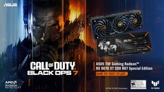 ASUS TUF Gaming presenta Call of Duty Black Ops 7 Edition AMD Radeon RX 9070 XT (Fonte: Sala stampa Asus)