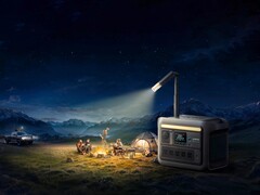 L'alimentatore Anker SOLIX C800 Plus ha una luce retrattile. (Fonte: Anker)