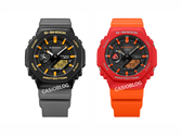 Da sinistra a destra, il Casio G-Shock GA-B2100DF-1A e il GA-B2100DF-4A. (Fonte: Casioblog)