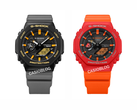 Da sinistra a destra, il Casio G-Shock GA-B2100DF-1A e il GA-B2100DF-4A. (Fonte: Casioblog)