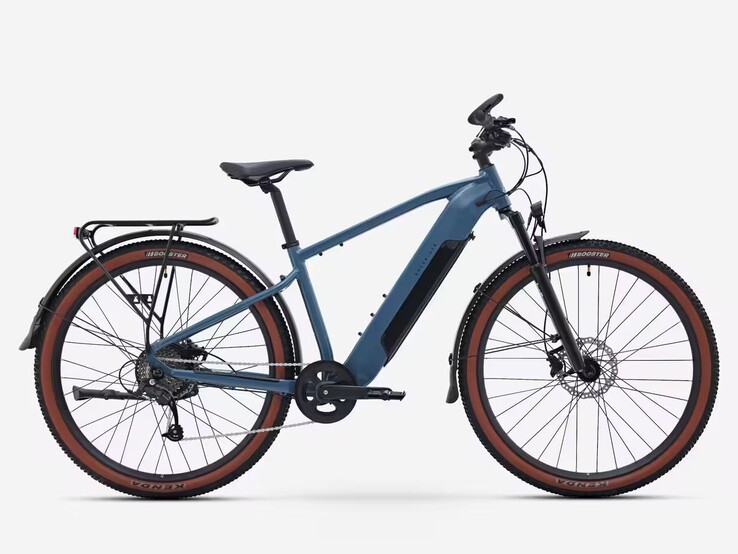 Un'immagine della nuova e-bike all-terrain Decathlon Rockrider E-EXPL 100 LTD.