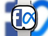 Lo smartwatch di Facebook potrebbe finire per avere una tacca sul display per una fotocamera frontale. (Fonte immagine: Bloomberg/Facebook/Meta - modificato)