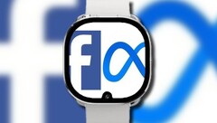 Lo smartwatch di Facebook potrebbe finire per avere una tacca sul display per una fotocamera frontale. (Fonte immagine: Bloomberg/Facebook/Meta - modificato)