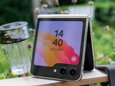 Galaxy Z Flip5 presenta una piega evidente. (Fonte: Notebookcheck/Daniel Schmidt)