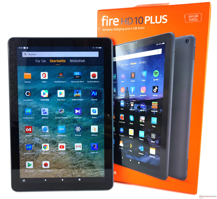 Test dell'Amazon Fire HD 10 Plus (2021) 