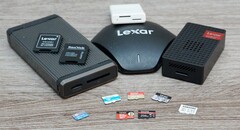 Una selezione di schede SD tratta dalla nostra recensione delle principali schede microSD Express in occasione del lancio di Switch 2