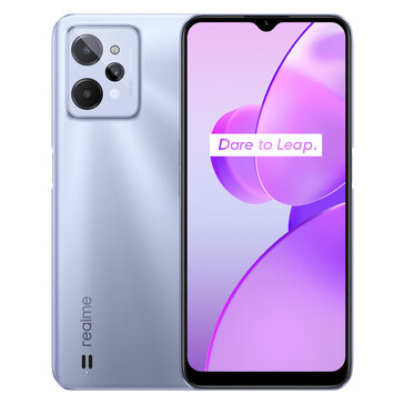 Realme C31 - Argento chiaro. (Fonte immagine: Realme)