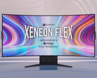 Il Corsair Xenon Flex 45WQHD240 ha il primo display OLED pieghevole al mondo. (Fonte: Corsair)