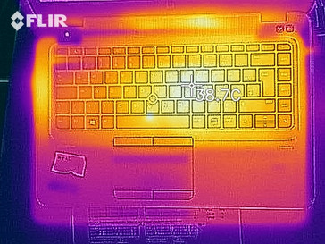 Distribuzione del calore, superiore (carico)