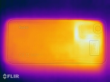 Distribuzione del calore - lato posteriore