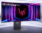 L'UltraGear OLED 34GS95QE è uno dei numerosi monitor da gioco curvi che LG venderà nel corso del 2024. (Fonte: LG)