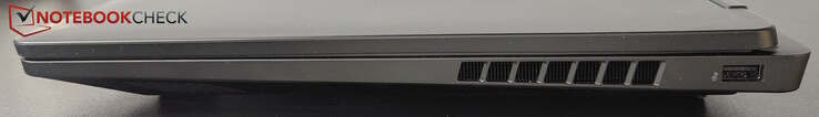 A destra: USB-A (5 Gbitps)
