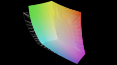 rispetto ad AdobeRGB