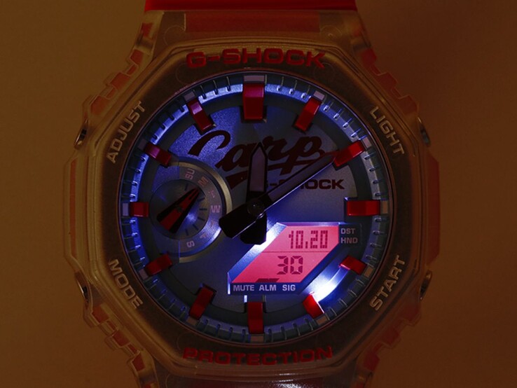 Il 2026 Casio G-Shock x Hiroshima Toyo Carp GA-2100X (fonte: negozio Hiroshima Toyo Carp)