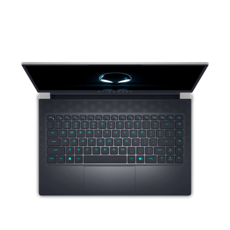 Alienware x14 top (immagine via Dell)