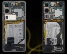 I modelli Sony Xperia 1 VI (L) e Xperia 1 V (R) mostrano quanto spazio occupa la batteria. (Fonte immagine: WekiHome/Unsplash - modificato)