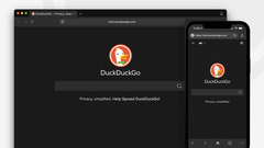 DuckDuckGo ha annunciato che sta costruendo un&#039;app desktop per aumentare la privacy degli utenti. (Fonte: DuckDuckGo)