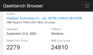 (Fonte: Geekbench)