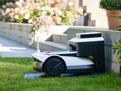 Il robot rasaerba ECOVACS GOAT G1 è dotato di due telecamere a bordo. (Fonte: ECOVACS)