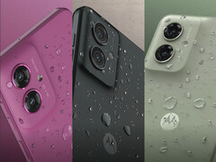Motorola dovrebbe offrire il Moto G56 in diverse opzioni di colore rispetto al suo predecessore, nella foto. (Fonte: Motorola)