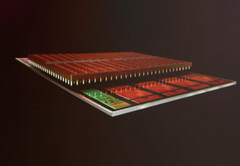 Pila di cache 3D L3 sui processori Zen3+ (Fonte: AMD)