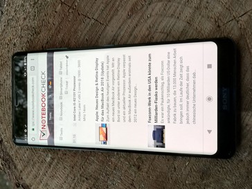 Utilizzo di Xperia XZ3 all'esterno