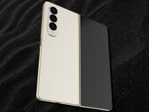 È stato riferito che Galaxy Z Fold5 sarà privo di rughe rispetto allo Z Fold4. (Fonte immagine: Samsung &amp; Unsplash - modificato)