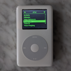 L&#039;sPot ha rivitalizzato un iPod invecchiato. (Fonte: Guy Dupont)